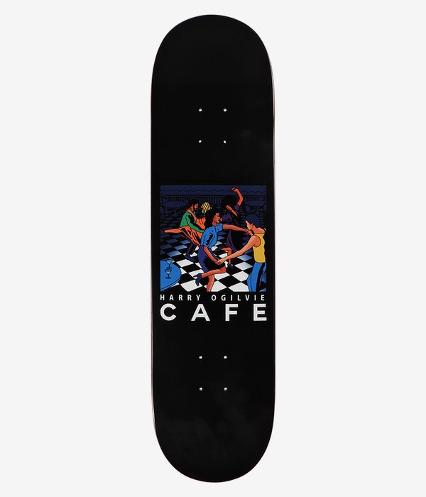 Skateboard Cafe Old Duke 8.25" Tabla de skate (black)
