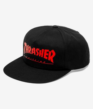 Thrasher x Spitfire Snapback Cappellino (black)