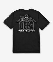 Obey House Of Records T-Shirt (black)