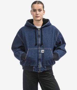 Carhartt WIP W' OG Active Smith Chaqueta women (blue stone washed)