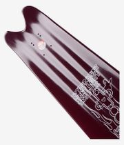 Krooked Kader Guest Tri-Plane 9.75" Skateboard Deck (maroon)