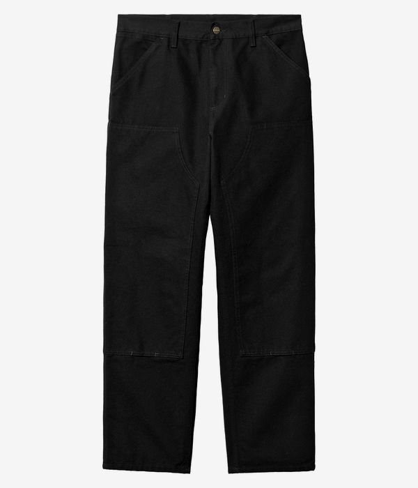 Carhartt WIP Double Knee Pantalones (black rinsed)