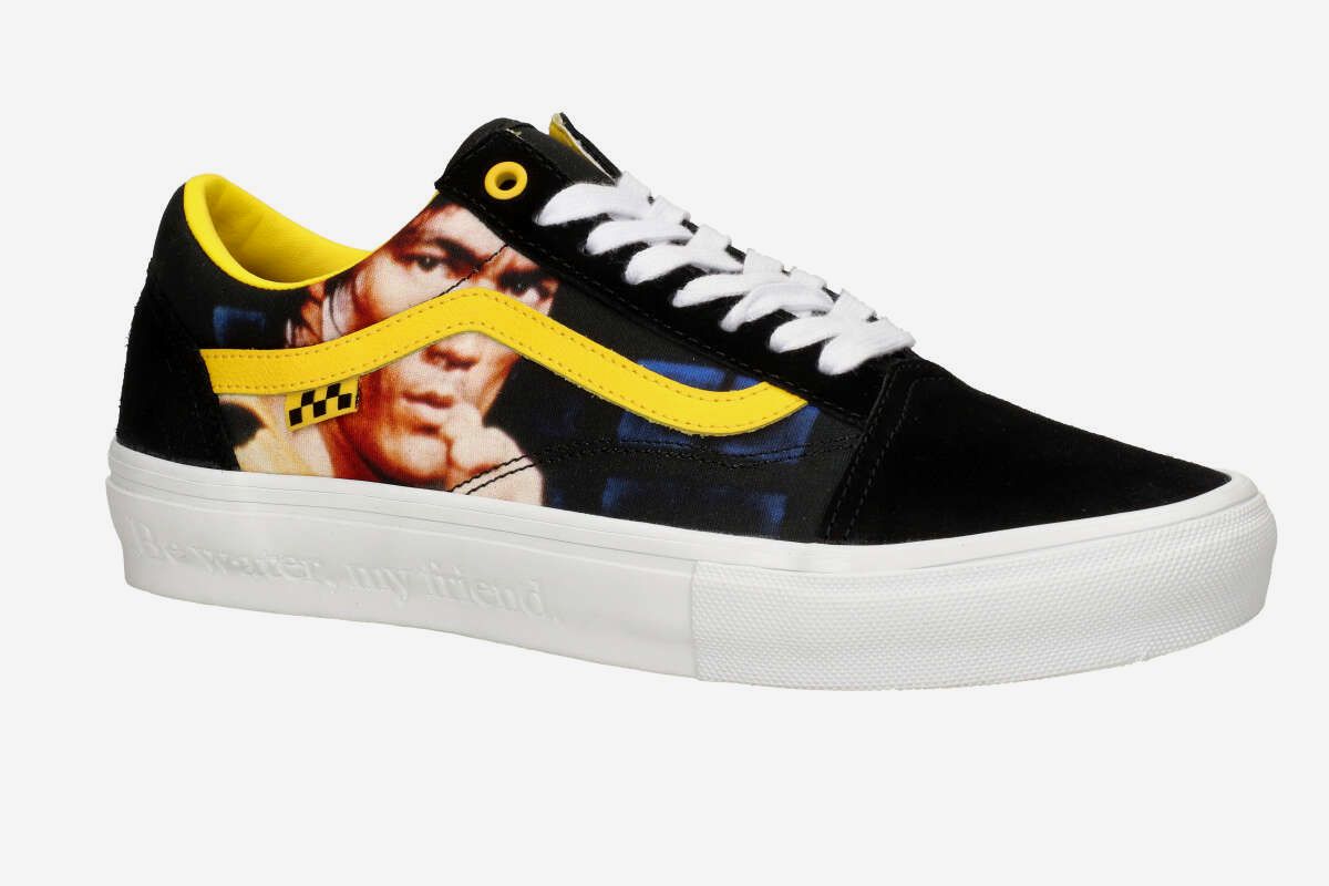 Vans Skate Old Skool Bruce Lee Shoes (black yellow)