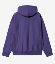 Carhartt WIP American Script sweat à capuche (aura)