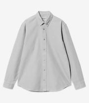 Carhartt WIP Bolton Oxford Hemd (sonic silver garment dyed)
