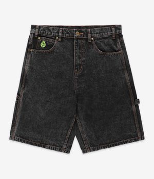 Butter Goods Weathergear Heavy Weight Denim Shorts (gun metal)