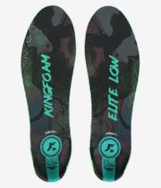 Footprint King Foam Elite Quantum Heel Low Wkładki (black camo green)