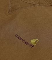 Carhartt WIP American Script Sweatshirt (hamilton brown)