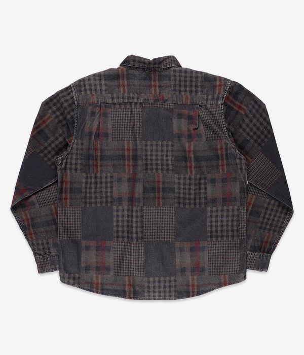 RVCA Freeman Cord Print Shirt (navy marine)