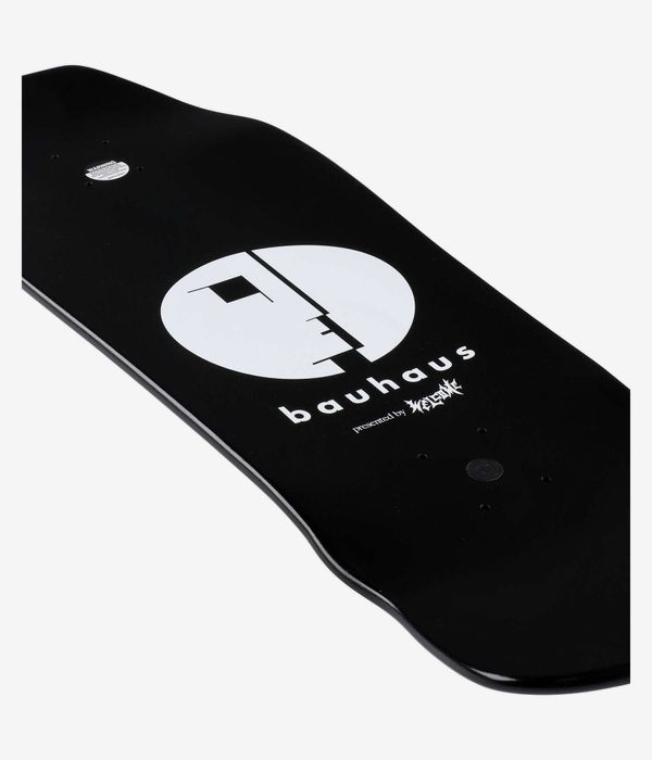 Welcome x Bauhaus Mask 10" Skateboard Deck (black dip)