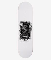 skatedeluxe Skeleton 8.25" Skateboard Deck (white black)