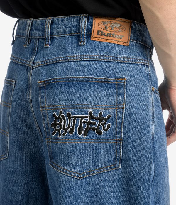 Butter Goods Ink Denim Jeansy (worn blue)