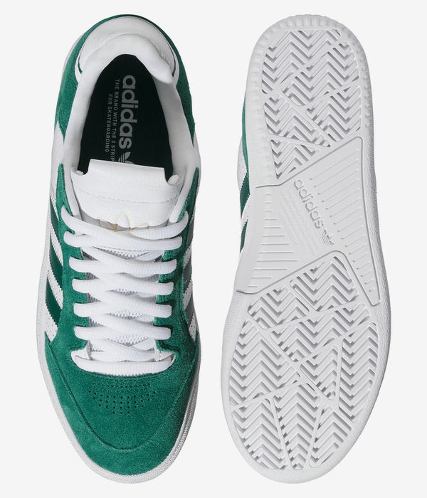 adidas Skateboarding Tyshawn Low Shoes (collegiate green white)