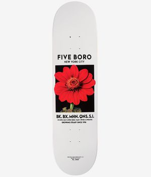 5BORO Flower Seed 8" Skateboard Deck (red)