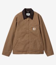Carhartt WIP Detroit Organic Dearborn Jacke (hamilton brown tobacco rinsed)