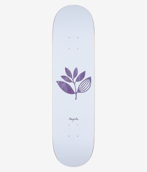 Magenta Team Wood Plant 8" Skateboard Deck (white)