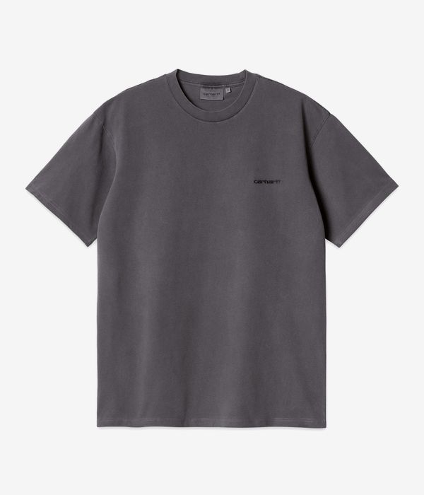 Carhartt WIP Duster Script T-Shirt (black garment dyed)