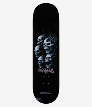 April Shane Dead 8.125" Planche de skateboard (black dip)