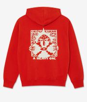Polar Dave Polar Skate Club Hoodie (red)