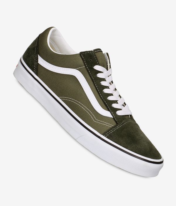 Vans Old Skool 2 Tone Shoes (obsidian fern)