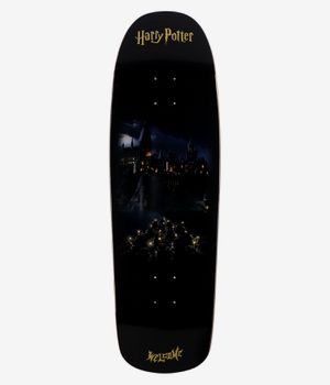 Welcome x Harry Potter Arrival 9.5" Skateboard Deck (black gold foil)