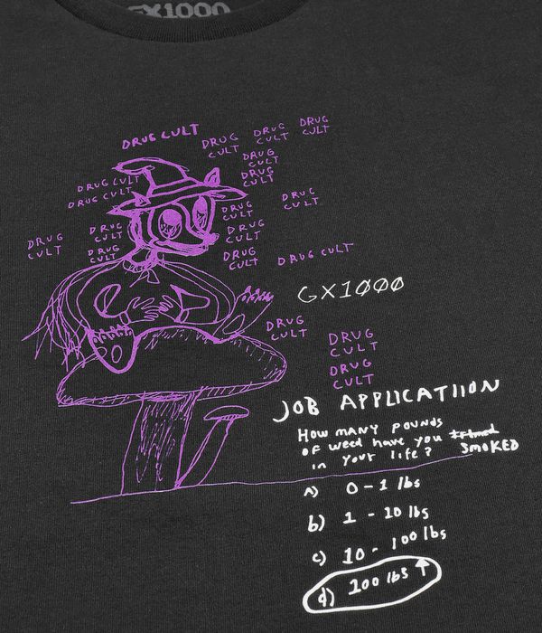 GX1000 Job Application T-Shirt (black)