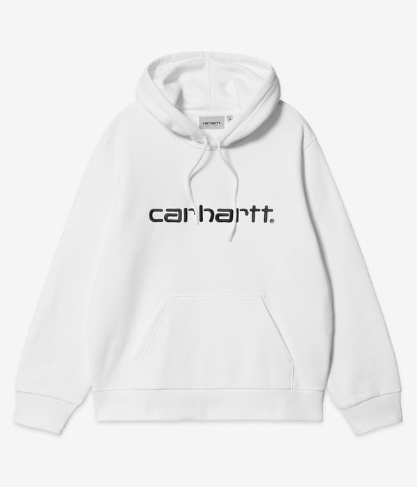 Carhartt WIP Basic Bluzy z Kapturem (white black)