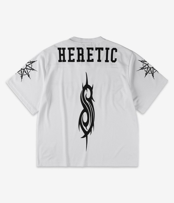 Welcome x Slipknot Heretic Football Jersey T-Shirt (white)