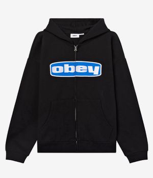 Obey Boxed In Extra Zip-Hoodie (black)