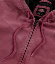 Dickies Lined Denim Jacket (garnet)