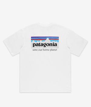 Patagonia P-6 Mission Regenerative Organic Pilot T-Shirt (white)