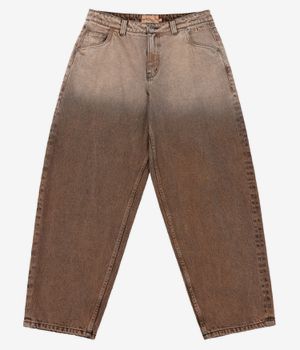Dime Classic Baggy Denim Jeans (dipped sandblasted brown)