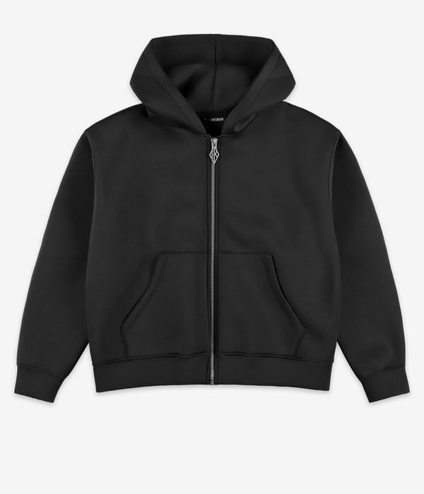 HAN KJØBENHAVN Neoprene Zip-Hoodie (black)