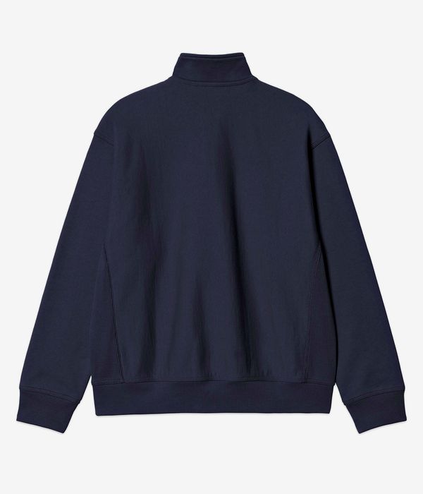 Carhartt WIP American Script Half Zip Sweatshirt (deep night)