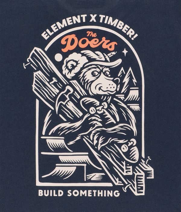 Element x Timber! Carry T-Shirt (eclipse navy)