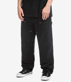 Carhartt WIP Double Knee Pant Organic Dearborn Pants (black stone canvas)