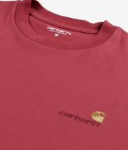 Carhartt WIP American Script Organic T-Shirt (tuscany)