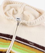 Obey Myers Zip-Sweatshirt avec capuchon (unbleached multi)