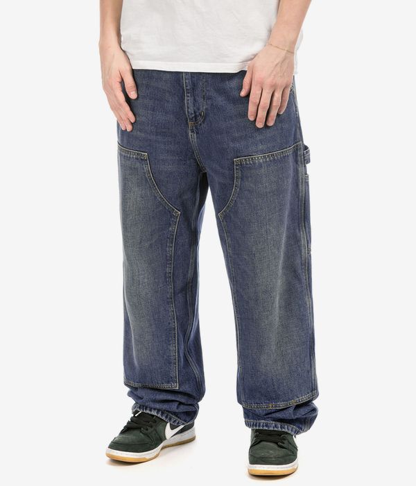 Carhartt WIP Aaron Pant Camano Jeans (blue dark used wash)