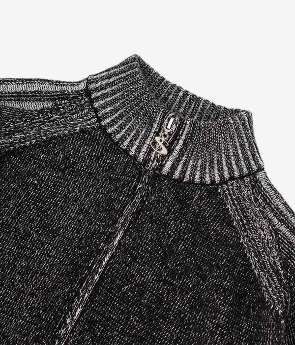 Yardsale Heathered Phantasy Full Zip Sweatshirt (black stone)