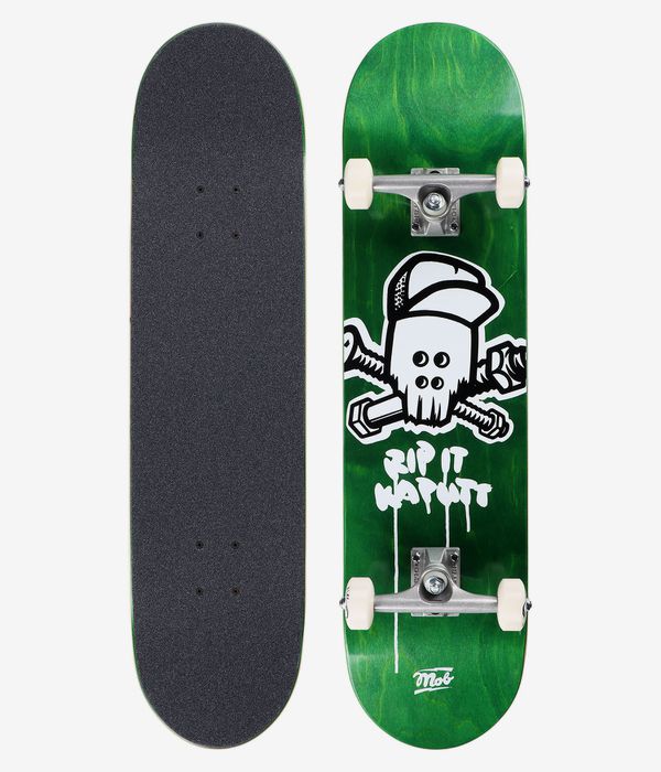 MOB Team Skull 8" Komplettboard (green)
