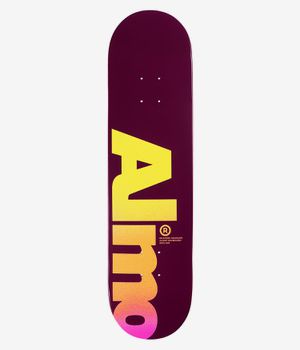 Almost Fall Off Logo HYB 8" Skateboard Deck (magenta)