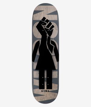 Girl Wilson New Power 8.5" Planche de skateboard (grey black)