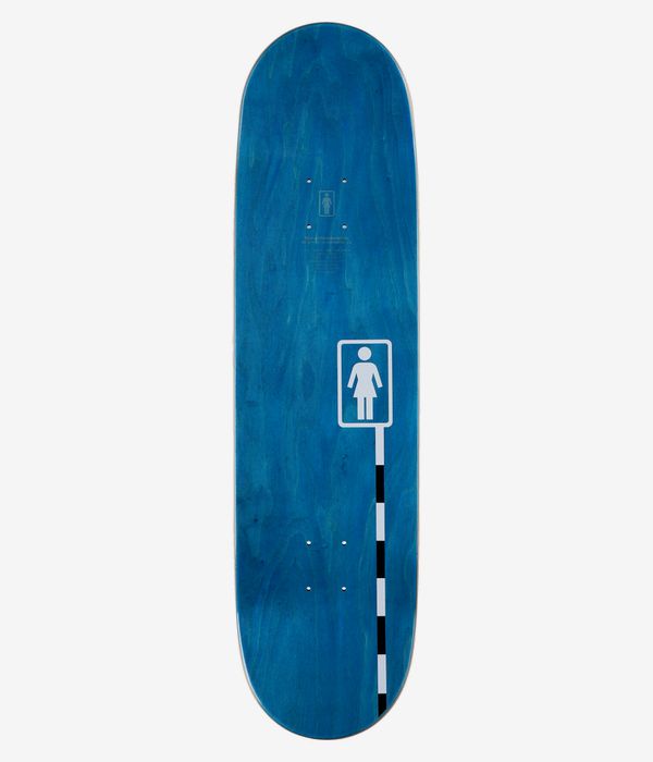 Girl Gass Seattle Bound 8.5" Skateboard Deck (multi)