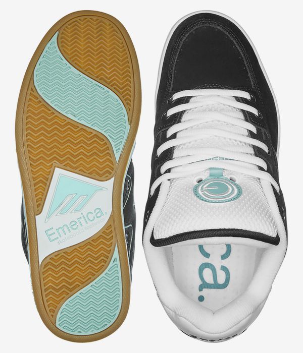 Emerica OG-1 Shoes (black white green)