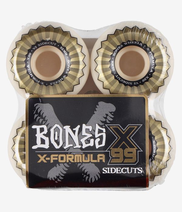 Bones X Formula V5 Ruote (white gold) 52 mm 99A pacco da 4
