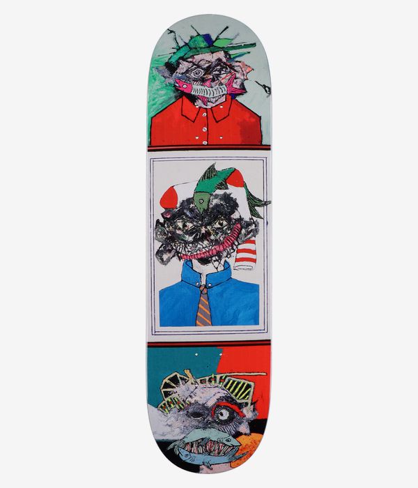GX1000 Greene Faces 3 8.5" Skateboard Deck (multi)
