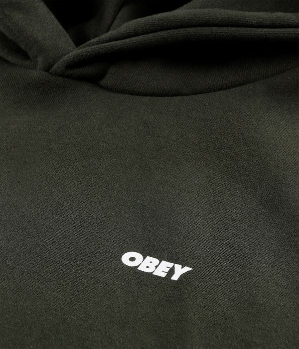 Obey Bold Icon Extra Heavy sweat à capuche (rosin)