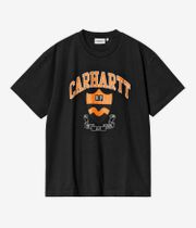 Carhartt WIP Lazy Duck Academy Organic T-shirt (black stone washed)