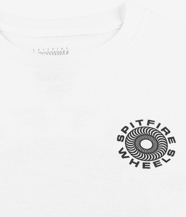 Spitfire Classic '87 Swirl Fill T-shirt (white black red)